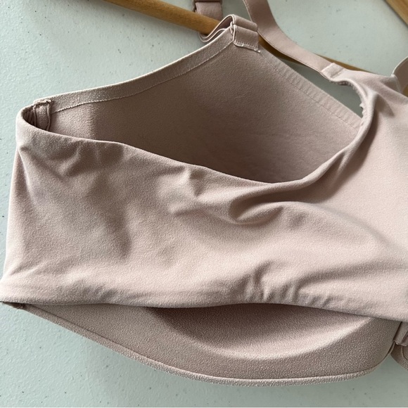 SOMA Enbliss Front Close Racerback Sport Bra Flexible Underwire Adobe Rose 40C - Picture 9 of 14